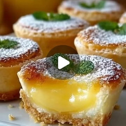 Baby Lemon Impossible Pies