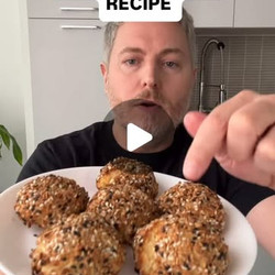 Homemade Keto Bagel Bites