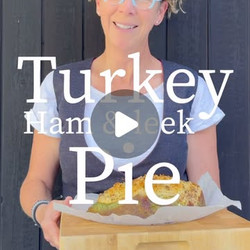 Turkey, Ham &amp; Leek Pie