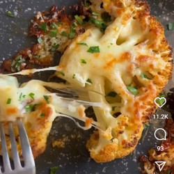 Easy Cheesy Cauliflower Steaks
