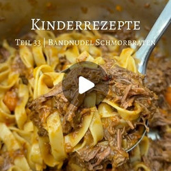 Bandnudel Schmorbraten