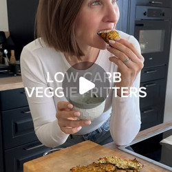 Savory High Protein Veggie Fritters
