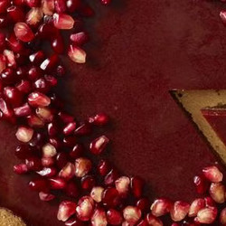 Pomegranate Orange Tart