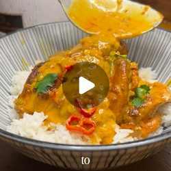 Coconut &amp; Harissa Chicken Thighs