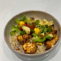 Chicken and Mango Rice Bowl