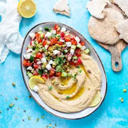 Loaded Hummus Platter W/ Pita
