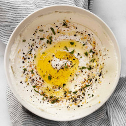 Homemade Labneh With Greek Yogurt