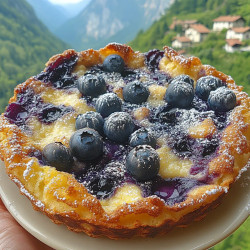 Blueberry Lemon Dutch Baby