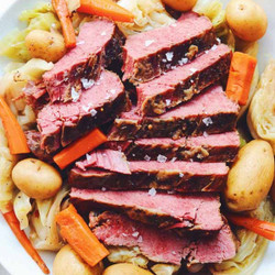 Guinness Corned Beef And Cabbage