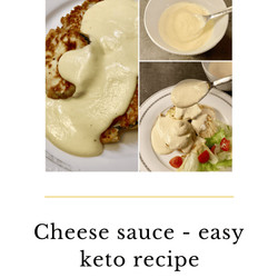 Cheese Sauce Easy Recipe