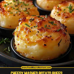 Cheesy Mashed Potato Puffs