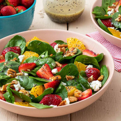 Strawberry Spinach Salad