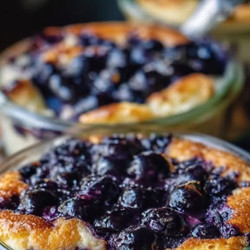 Baked Blueberry Cottage Cheese Breakfast Bowls