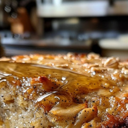 Banana Honey Oat Cake