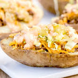 Big Mac Loaded Baked Potatoes