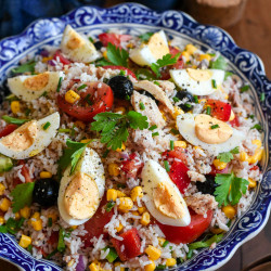 French-style Rice And Tuna Salad