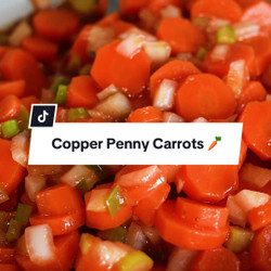 Copper Penny Carrots