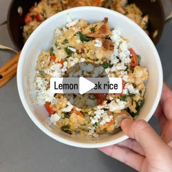 Lemon Greek Rice