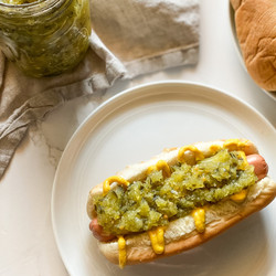 Homemade Hot Dog Relish Recipe