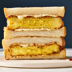Egg &amp; Cheese Katsu Sando From Malcolm Livingston