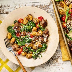 Sheet-pan Gnocchi With Sausage And Broccoli Rabe