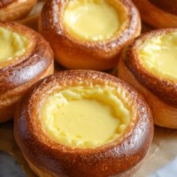 Easy Custard Buns Recipe