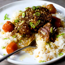 Korean Braised Short Ribs