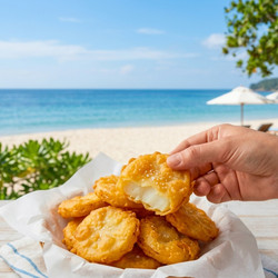 Aussie Potato Scallops