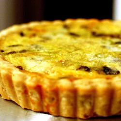 Leek And Mushroom Quiche