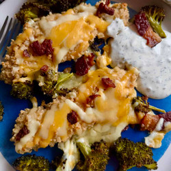 Chicken Bacon Ranch Sheet Pan Dinner