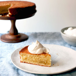 Double Vanilla Butter Cake With Chantilly Cream