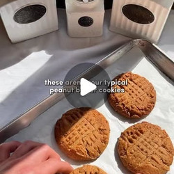 Peanut Butter Chocolate-dipped Cookies