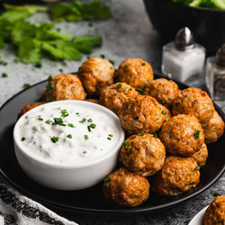 Buffalo Chicken Meatballs