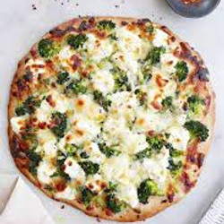 Broccoli Garlic-pizza