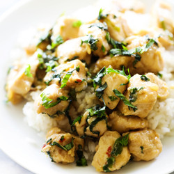Spicy Basil Chicken - Chef In Training
