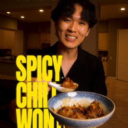 Spicy Chili Rice Paper Wontons