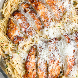 Lemon Parmesan One-pan Pasta