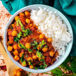 Spicy Moroccan Chickpea Stew