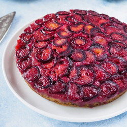 Plum Upside-down Cake