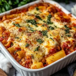 Dump-and-bake Chicken Parmesan Casserole