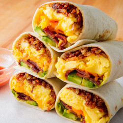Southwest Breakfast Burritos