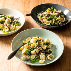 Orecchiette With Broccoli Rabe And Sausage