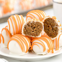 Carrot Cake Cheesecake Bites