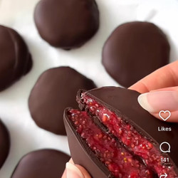 Chocolate Berry Patties