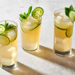 Cucumber Mint Green Iced Tea