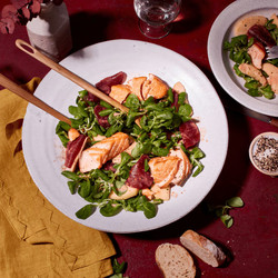 Feldsalat Mit Lachs
