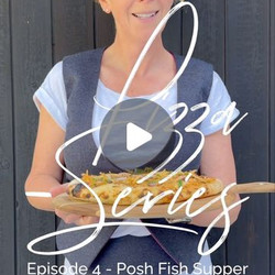 Posh Fish Supper Pizza