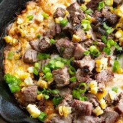Steak And Corn Dip