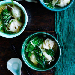 Kylie Kwong’s Cantonese-style Prawn Wonton Soup