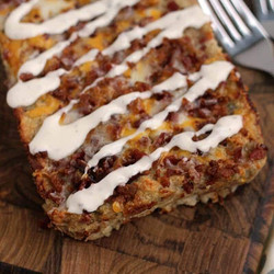 Chicken Bacon Ranch Meatloaf